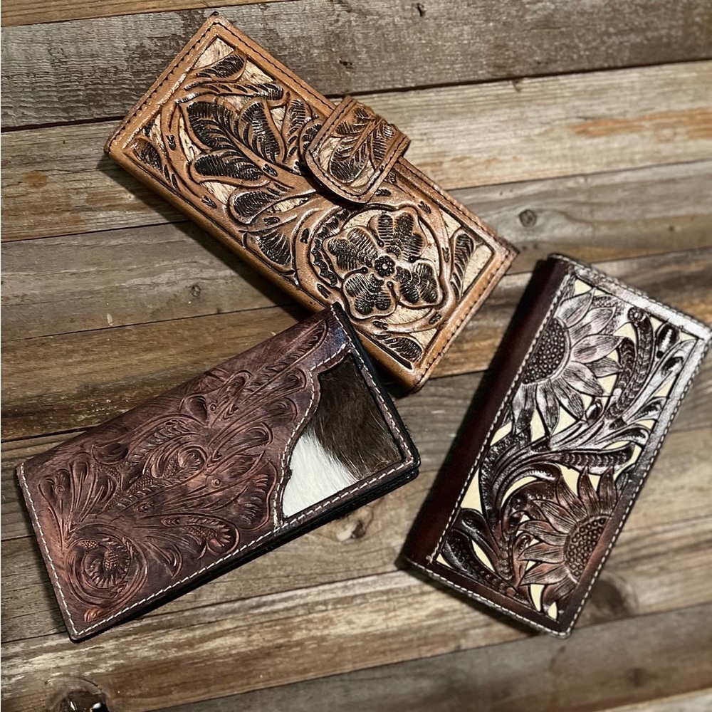 Leather wallets